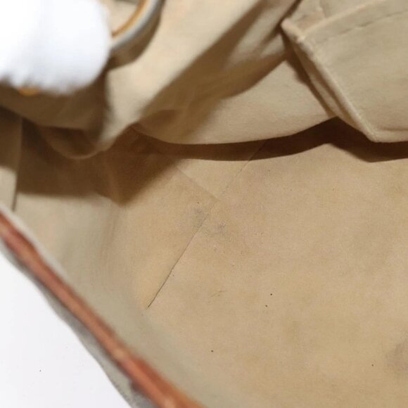 LOUIS VUITTON Damier Azur Galliera PM Shoulder Bag N55215 LV Auth 121403 - Picture 11 of 16